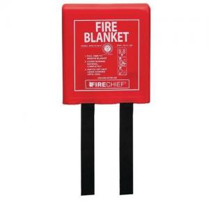 Image of 1.2M X 1.8M Fire Blanket Rigid Case - -