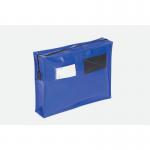 Long Zip Flatpouch, Blue 406 X 305 mm 401680