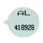 White Numbered Round Seals, Pack Of 500 401701