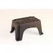 Heavy duty plastic safety step up stool 401900