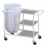 Laundry changing trolley with bag 402145