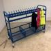 Cloakroom Trolleywith Mesh Storage - Yellow 402440