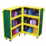 Lockable lunchbox trolley 402549