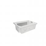 Perforated side stack and nest containers 402649