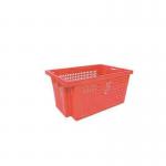 Perforated side stack and nest containers 402653