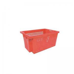 Perforated side stack and nest containers 402653