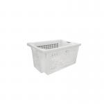 Perforated side stack and nest containers 402654