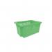 Perforated side stack and nest containers 402656