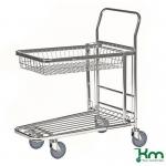 Konga nesting stock trolley with retracting tray 402687