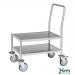 Stainless Steel Platform Truck With Two 
