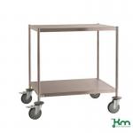 Konga heavy duty high grade stainless steel trolleys 402725