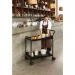 Konga slanted edge tray trolleys 402739