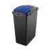 Recycling Bin With Blue Lift Up Lid 