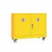 Mobile Dangerous Substance Cabinet Double Door with 3-pointlocking & 1 Adjustable Shelf & 30 l Sump 403261