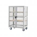 Mesh sided shelf trucks, with doors 403301