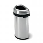 Simplehuman semi-round open top litter bin 403389