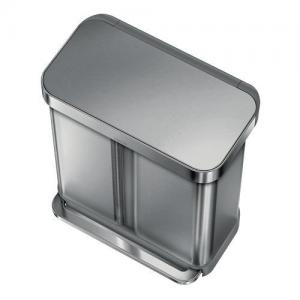 Image of Simplehuman Dual Compartment Pedal Bin W