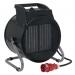 The image shows a group of Slingsby industrial PTC fan heaters, with sleek designs and durable construction. They can efficiently heat up any large space, making them a practical choice for factories and warehouses. The heaters are equipped with powerful fans, ensuring quick and even distribution of warm air. Their industrial look adds to their functionality and durability, making them a popular choice for commercial use.