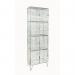 Locker - 6 mm Dia. Wiremesh 4 Door Nest of 2 D:305 mm 403427