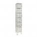 Locker - 6 mm Dia. Wiremesh 6 Door Individual D:457 mm 403441