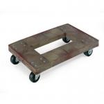 Heavy duty plastic dolly 404030