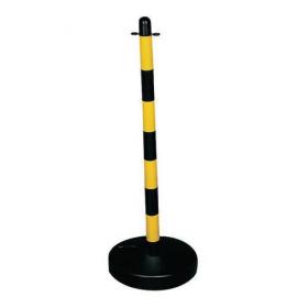 Plastic chain barrier system - Freestanding plastic post 404049