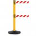 Retractable twin belt barrier system 404176