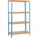 Boltless steel shelving with chipboard shelves - up to 200kg 404238