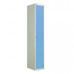 Laminate Door Lockers Light Bluedoor - Wet Area 1800.300.300 - 1 Compartment 404380