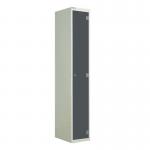 Laminate Door Lockers Dark Greydoor - Wet Area 1800.300.300 - 1 Compartment 404383