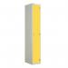 Laminate Door Lockers Yellow Door- Wet Area 1800.300.300 - 1 Compartment 404386