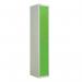 Laminate Door Lockers Green Door- Wet Area 1800.300.300 - 1 Compartment 404387