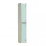 Laminate Door Lockers Light Greendoor - Wet Area 1800.300.300 - 2 Compartment 404391