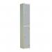 Laminate Door Lockers Light Greydoor - Wet Area 1800.300.300 - 2 Compartment 404392