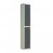 Laminate Door Lockers Dark Greydoor - Wet Area 1800.300.300 - 2 Compartment 404393