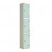 Laminate Door Lockers Light Greendoor - Wet Area 1800.300.300 - 3 Compartment 404401