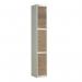 Laminate Door Lockers Oak Door- Wet Area 1800.300.300 - 3 Compartment 404404