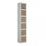 Laminate Door Lockers Oak Door- Wet Area 1800.300.300 - 6 Compartment 404424