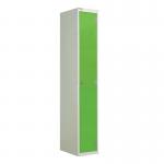 Laminate Door Lockers Green Door- Wet Area 1800.300.450 - 1 Compartment 404437