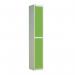 Laminate Door Lockers Green Door- Wet Area 1800.300.450 - 2 Compartment 404447
