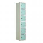 Laminate Door Lockers Light Greendoor - Wet Area 1800.300.450 - 6 Compartment 404471