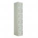 Laminate Door Lockers Light Greydoor - Wet Area 1800.300.450 - 6 Compartment 404472