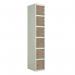 Laminate Door Lockers Oak Door- Wet Area 1800.300.450 - 6 Compartment 404474