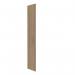 Laminate End Panelsoak for 450 Deep Lockers 404494