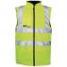 Hi vis reversible body warmer 404740