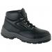 Smooth leather uniform safety boots 404797