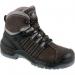 Nomad buffalo leather safety boots - Brown, size 6 404859