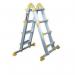 Multi-purpose telescopic folding ladder 404990