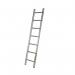 Single Aluminium Ladder,7 Tread, En 131 150 Kg Capacity 404994