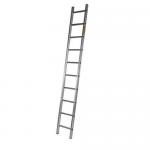 Single Aluminium  Ladder, 10 Tread, En13